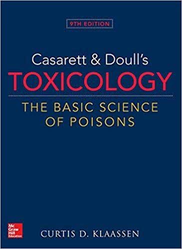 Casarett and Doull’s TOXICOLOGY The Basic Science of Poisons