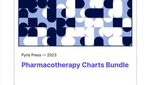 Pharmacotherapy Charts Bundle 2023