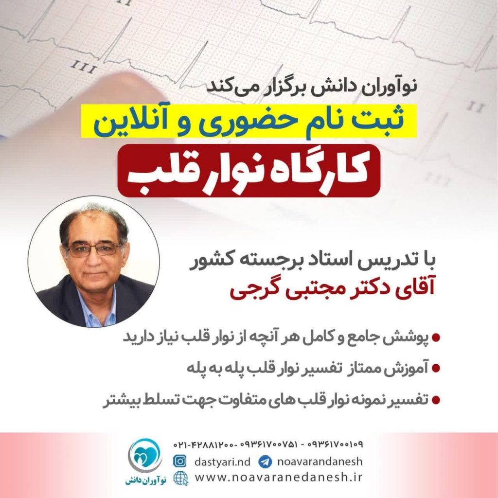 کارگاه نوار قلب دکتر مجتبی گرجی