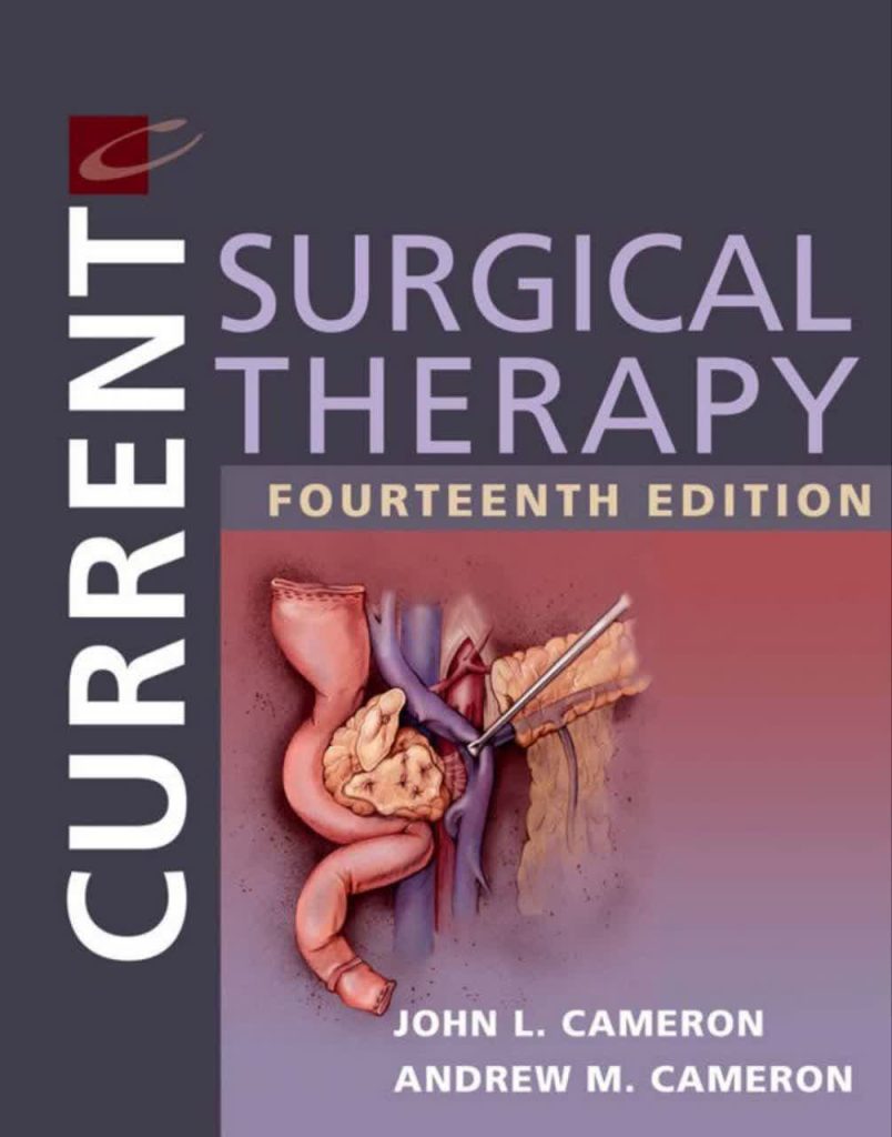 current surgical therapy 2024 14th edition - کتاب مشهور کارنت درمان های جراحی نسخه چهاردهم