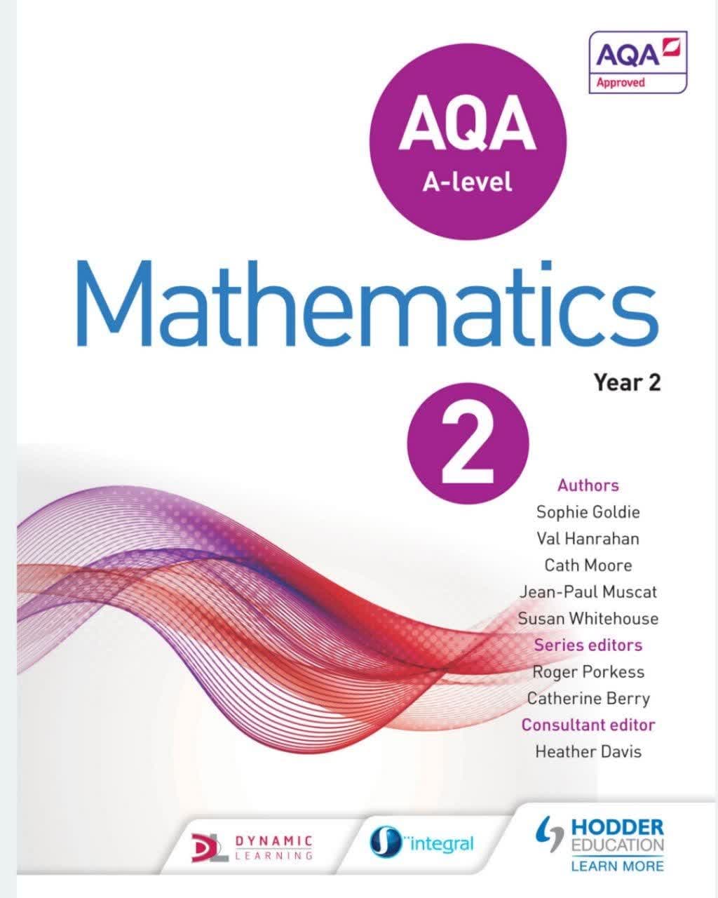 AQA A level Mathematics Year 2 - کتاب ریاضی سال دوم